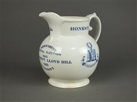 Lot 110 - Coalport Clement Lloyd Hill election jug