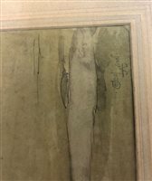 Lot 436 - Cecil Aldin, watercolour of foxhounds