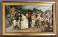 Lot 403 - After Samuel luke Fildes (1843-1927), The Village Wedding