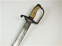 Lot 163 - A 1796 pattern light cavalry sword by Osborn