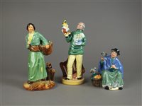 Lot 113 - Royal Doulton and other figures