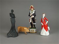 Lot 114 - Royal Doulton, Coalport and other figures