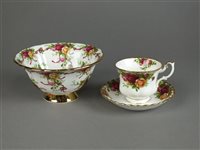 Lot 111 - Royal Albert bowl and teaset