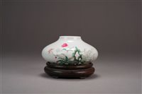 Lot 274 - A Chinese Famille Rose Water Pot