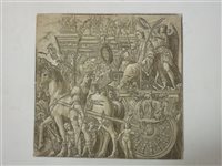 Lot 232 - A woodcut after Andreani Triumph of Caesar