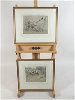 Lot 386 - Henry Wilkinson, pair of prints