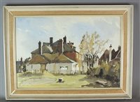 Lot 424 - John Yardley, Farm Buildings, watercolour