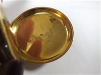 Lot 311 - A mid 19th century 18ct gold open face pocket watch