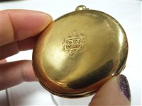 Lot 311 - A mid 19th century 18ct gold open face pocket watch