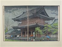 Lot 237 - Early 20th century Japanese print