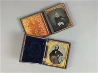 Lot 291 - Victorian ambrotype in a union case