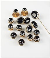 Lot 174 - A collection of banded agate jewellery