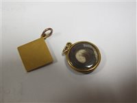 Lot 89 - Three memorial lockets/pendants