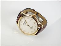Lot 283 - A Tissot gold plated wristwatch