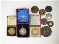 Lot 327 - A group of ten agricultural and show medals