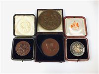 Lot 324 - A collection of nine medallions