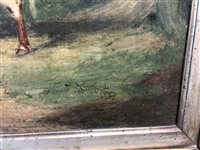 Lot 410 - Richard Whitford, prize cow, oil on canvas