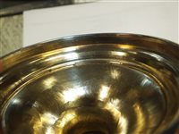 Lot 25 - A large silver gilt goblet