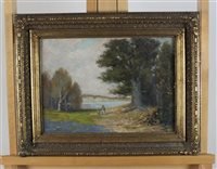 Lot 390 - Charles. E. S. Phillips, landscape (ext. 1924-38)