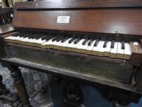 Lot 623 - An Ellard bellows organ, Glenarm Castle County Antrim