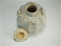 Lot 12 - A Chinese Qingbai Porcelain Pot and Cover