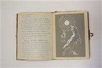 Lot 20 - GERMAN ILLUSTRATED Commonplace Book