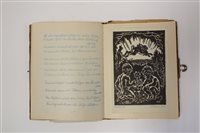 Lot 20 - GERMAN ILLUSTRATED Commonplace Book