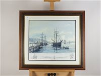 Lot 391 - Harry Clow (1941-2004), marine watercolours