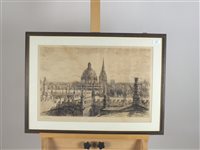 Lot 417 - Etching of Oxford