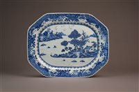 Lot 39 - A Chinese Blue and White Dish
