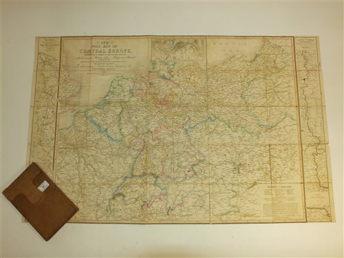 Lot 28 - NEW POST MAP of Central Europe