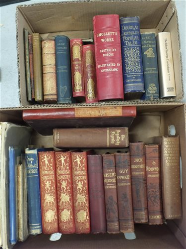 Lot 5 - CRUIKSHANK, George and Robert. A collection of Books