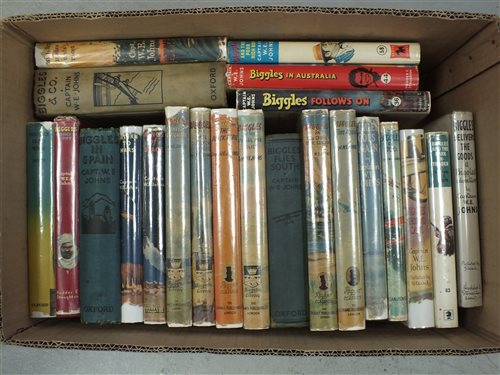 Lot 3 - JOHNS, Captain W E, A Collection of Biggles Books
