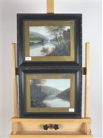 Lot 240 - C Willis Pryce, a pair of oils