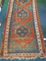 Lot 430 - A North West Persian runner