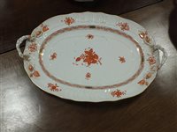 Lot 214 - A Herend 'Chinese Bouquet' porcelain dinner and part tea service