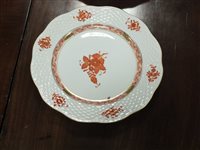 Lot 214 - A Herend 'Chinese Bouquet' porcelain dinner and part tea service
