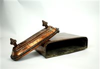 Lot 303 - A Victorian copper lavatory cistern