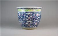 Lot 70 - A Chinese Famille Rose Jardiniere
