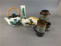 Lot 176 - A collection of Cornish studio pottery