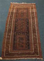 Lot 545 - A Balouch rug