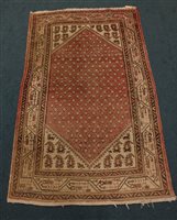 Lot 539 - An Abadeh rug, South West Iran