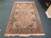 Lot 538 - An Oriental rug, probably Indian