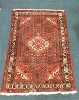 Lot 532 - A Hamadan rug, west Iran