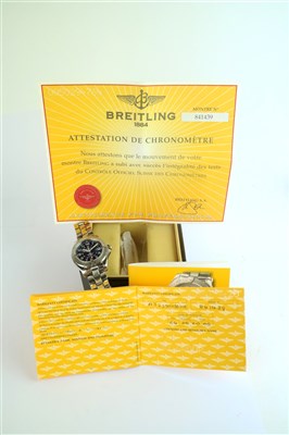 Lot 206 - A Gentleman's Breitling Colt GMT Automatic Wristwatch.