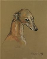 Lot 156 - Truda Panet,  dog portrait