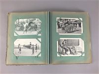 Lot 418 - Four albums of postcards