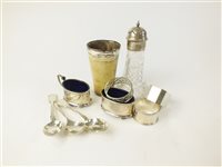 Lot 34 - A collection of silver