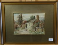 Lot 210 - William Wright, a collection of four watercolours