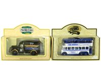 Lot 303 - 73 Lledo Days Gone Promotional Vehicles inc. signed models